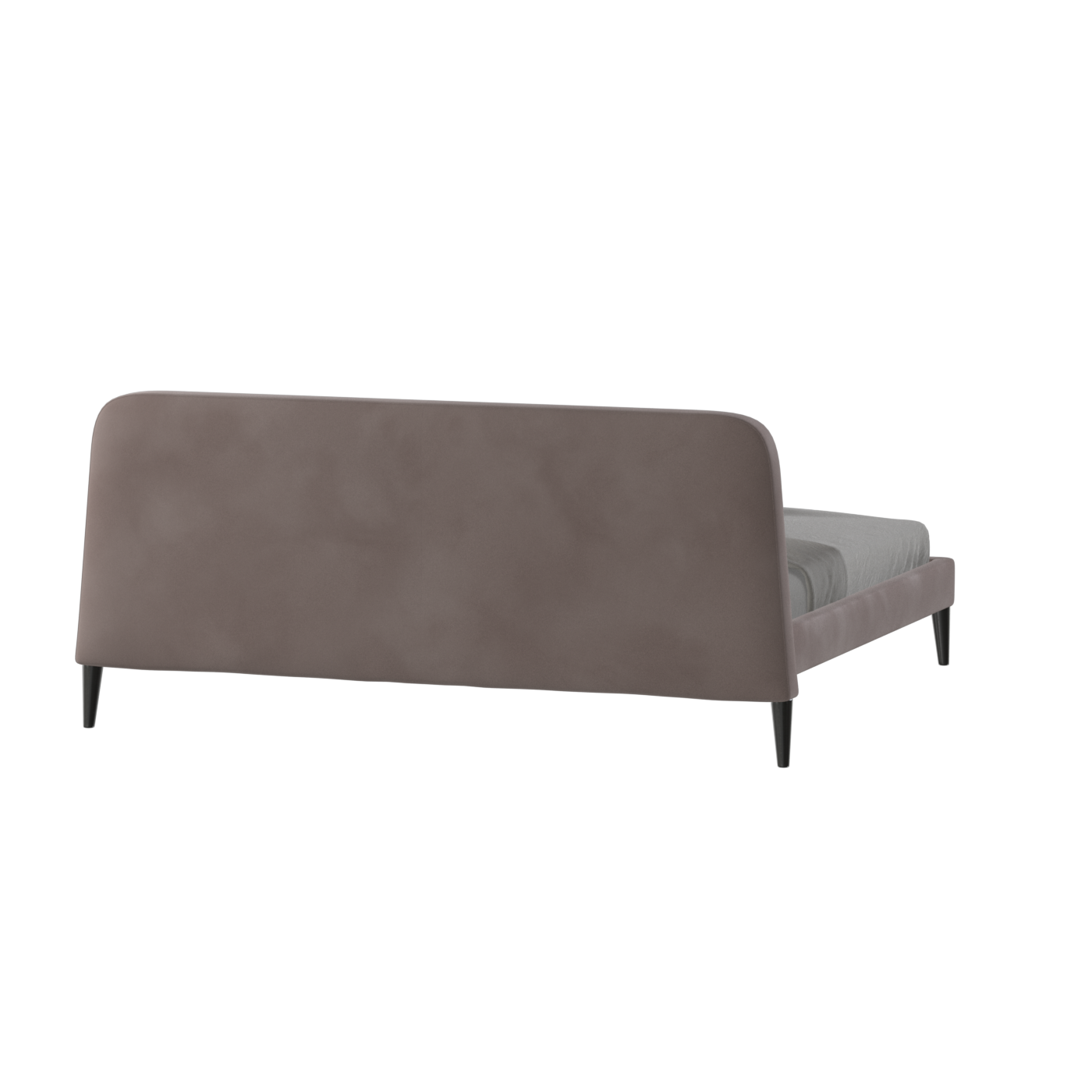 Lit double Selma avec capitonnage vertical profond