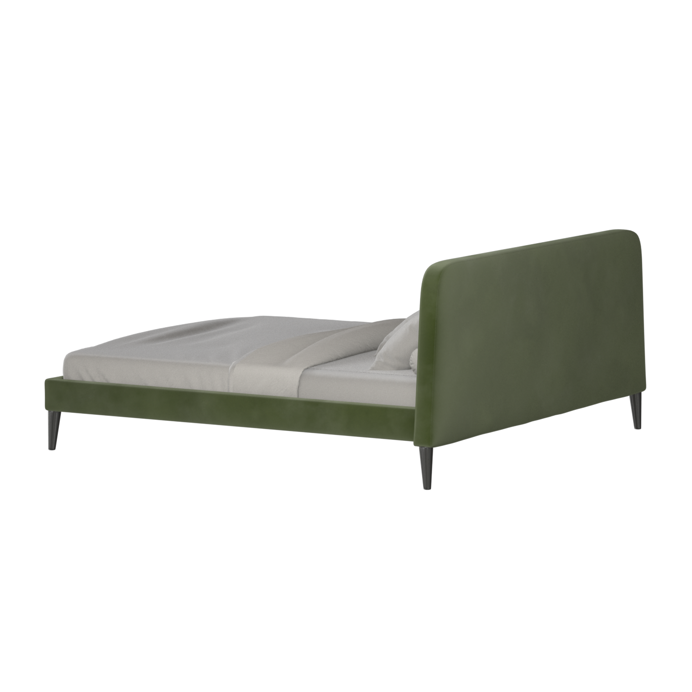 Selma Double Bed with Deep Vertical Tufting