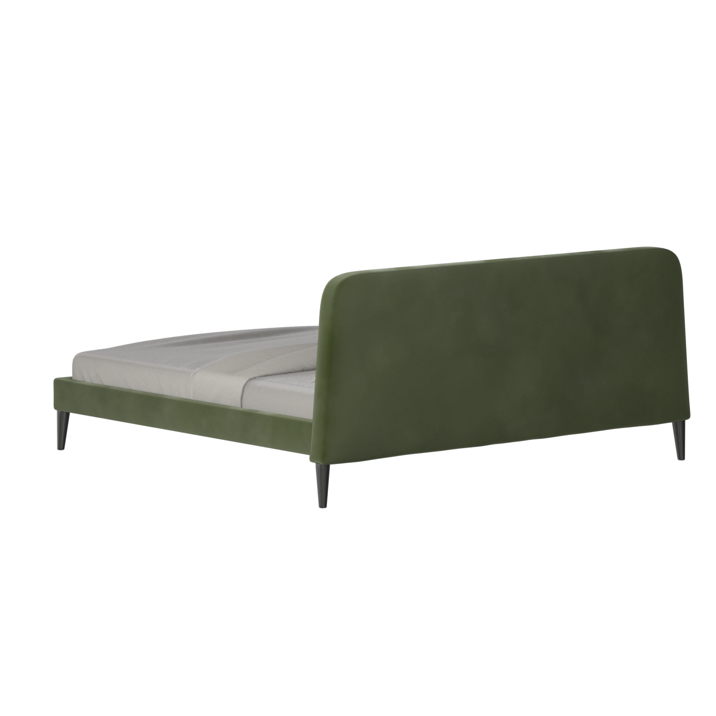 Selma Double Bed with Deep Vertical Tufting