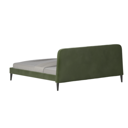 Selma Double Bed with Deep Vertical Tufting