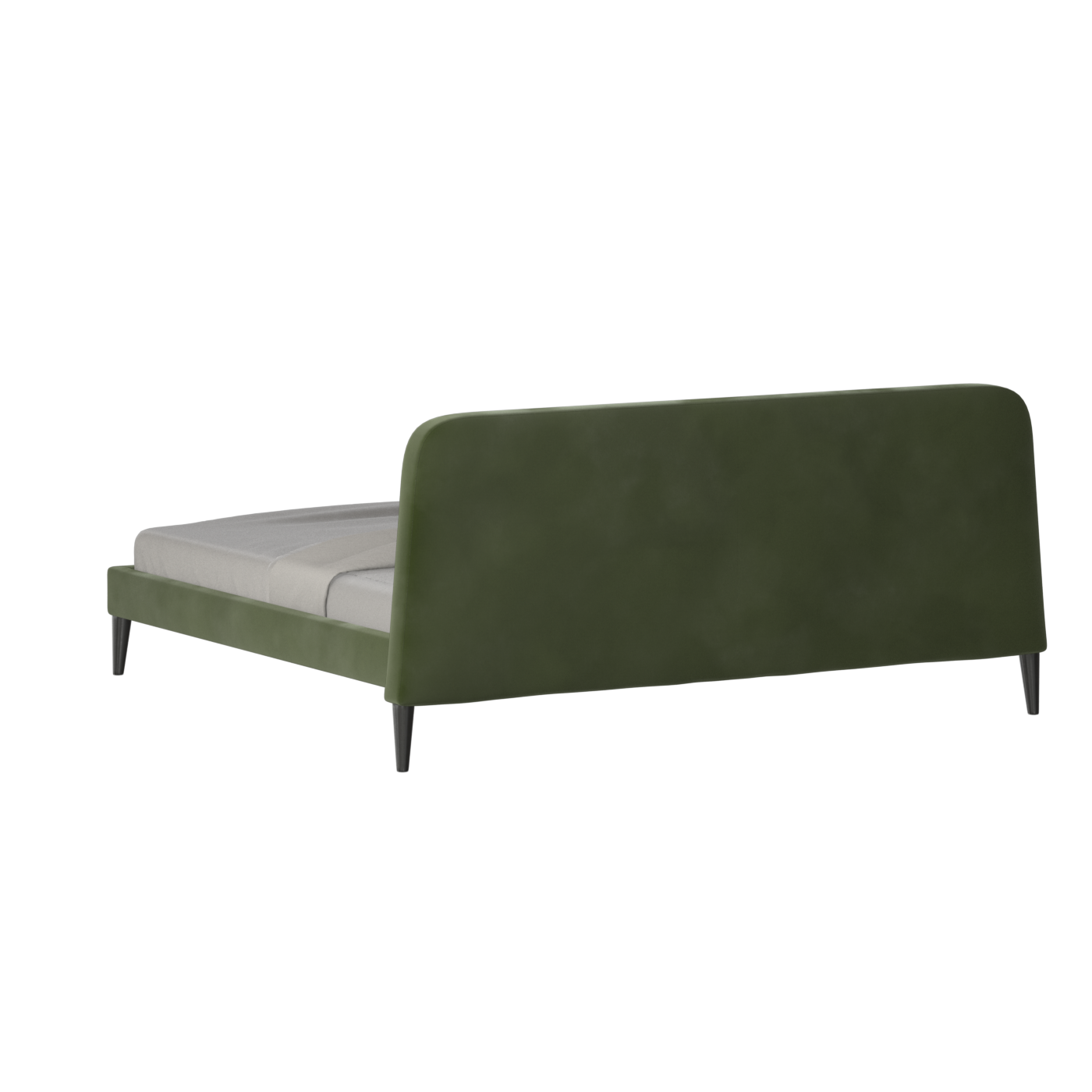 Selma Double Bed with Deep Vertical Tufting