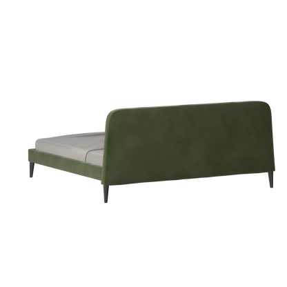 Selma Double Bed with Deep Vertical Tufting