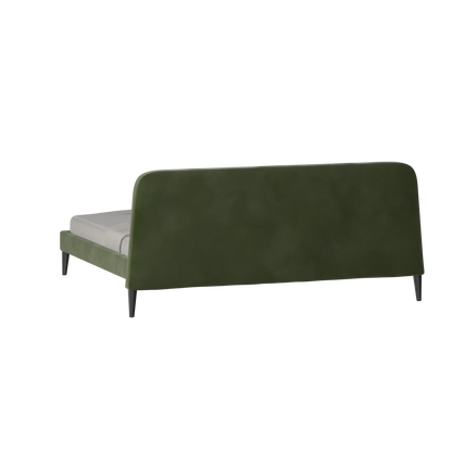 Selma Double Bed with Deep Vertical Tufting