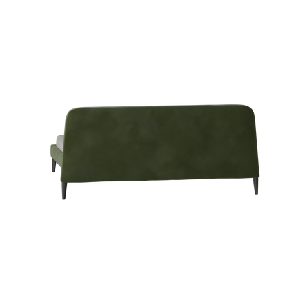 Selma Double Bed with Deep Vertical Tufting