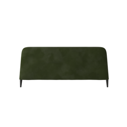 Selma Double Bed with Deep Vertical Tufting