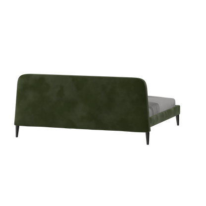 Selma Double Bed with Deep Vertical Tufting