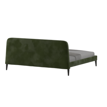Selma Double Bed with Deep Vertical Tufting