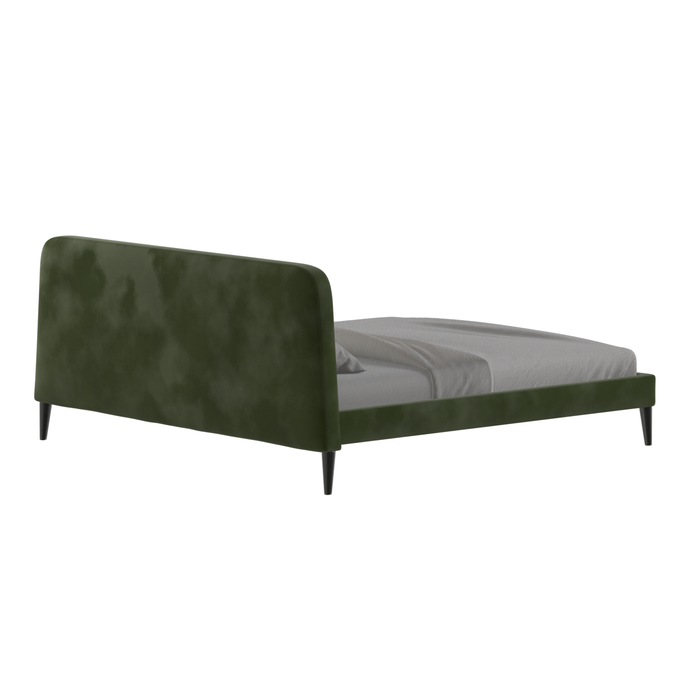 Selma Double Bed with Deep Vertical Tufting