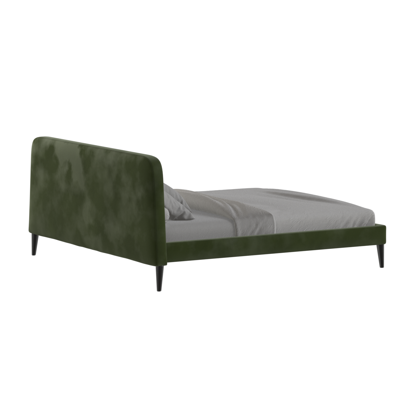 Selma Double Bed with Deep Vertical Tufting