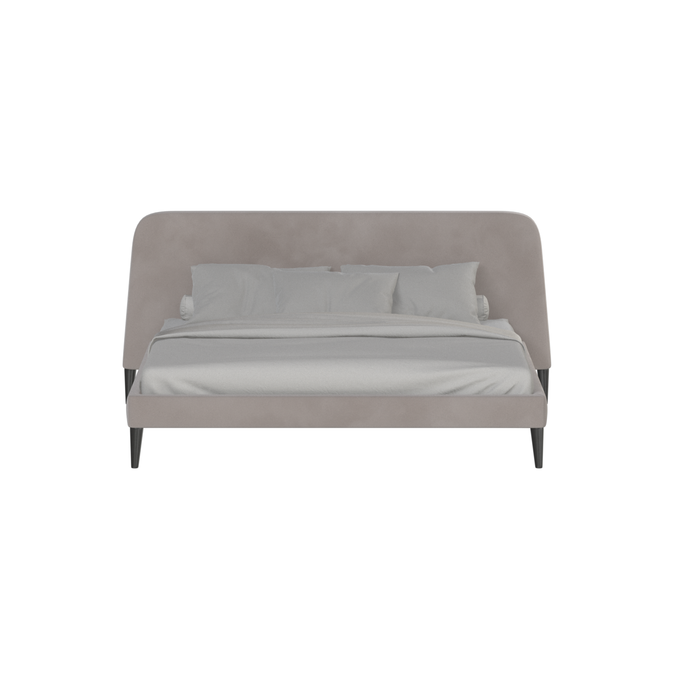 Selma Double Bed with Deep Vertical Tufting