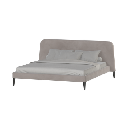Selma Double Bed with Deep Vertical Tufting