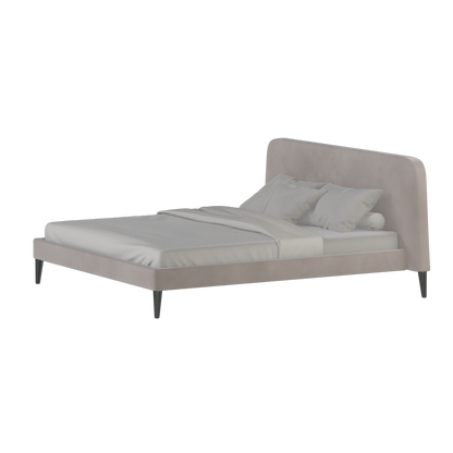 Selma Double Bed with Deep Vertical Tufting