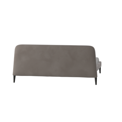 Selma Double Bed with Deep Vertical Tufting
