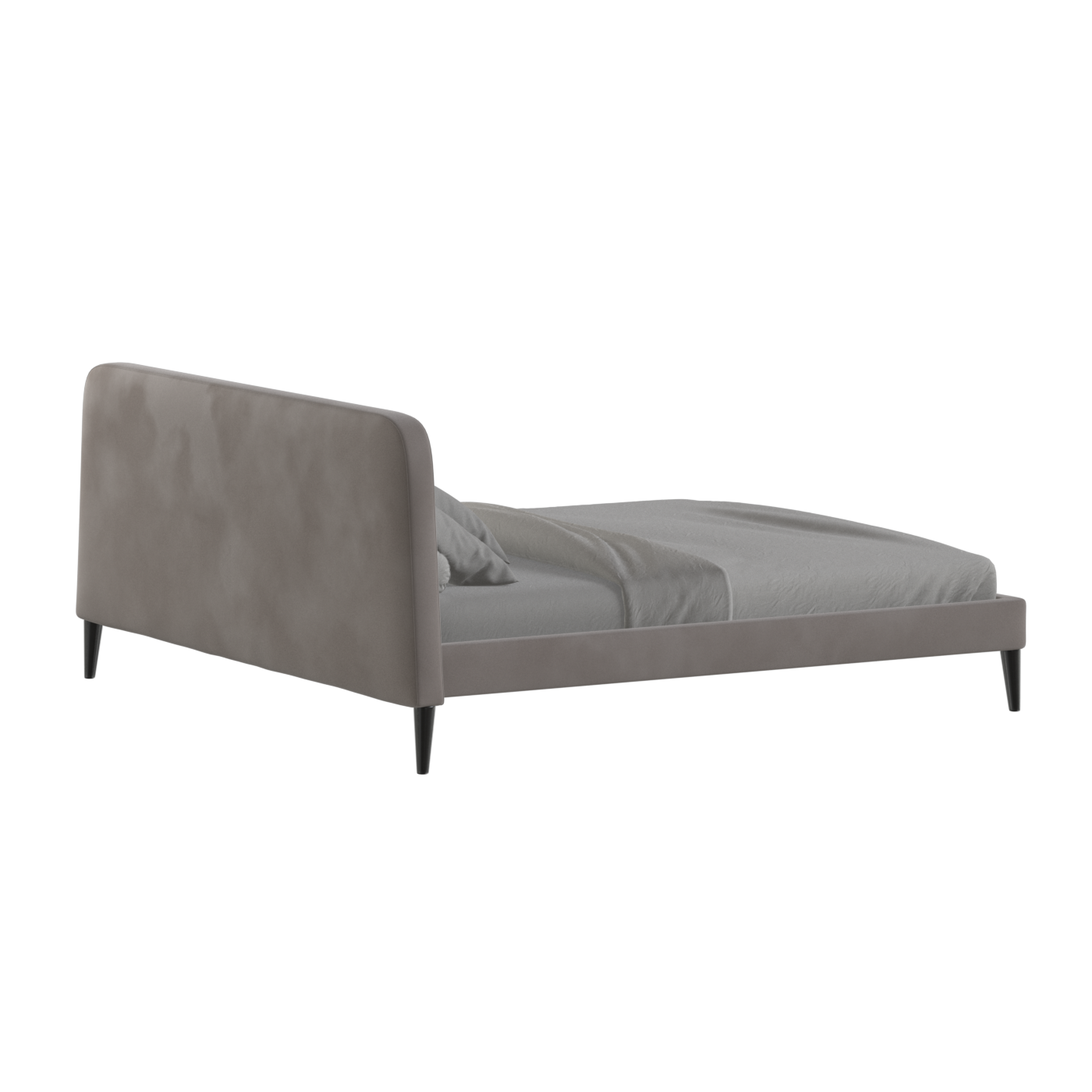 Selma Double Bed with Deep Vertical Tufting