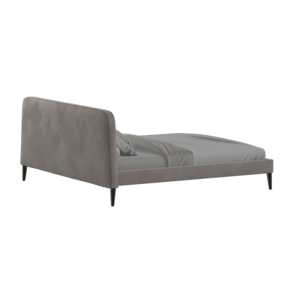 Selma Double Bed with Deep Vertical Tufting