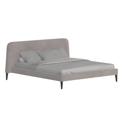 Selma Double Bed with Deep Vertical Tufting