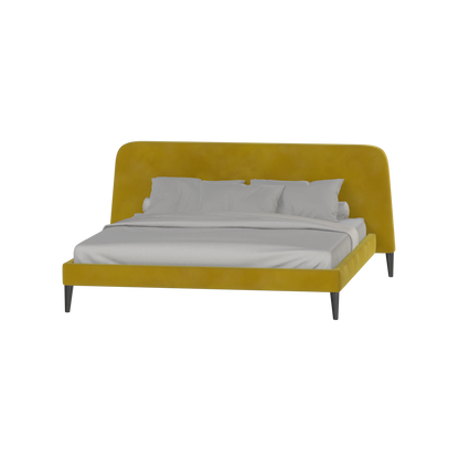 Selma Double Bed with Deep Vertical Tufting