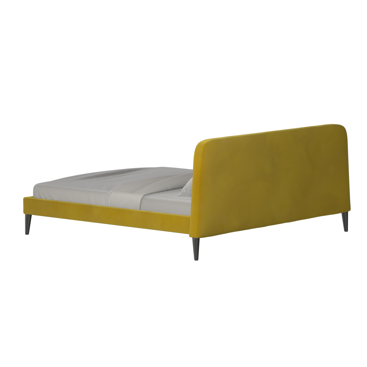 Selma Double Bed with Deep Vertical Tufting