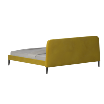 Selma Double Bed with Deep Vertical Tufting