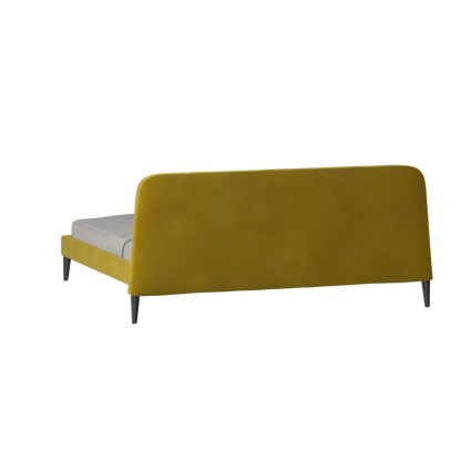 Selma Double Bed with Deep Vertical Tufting