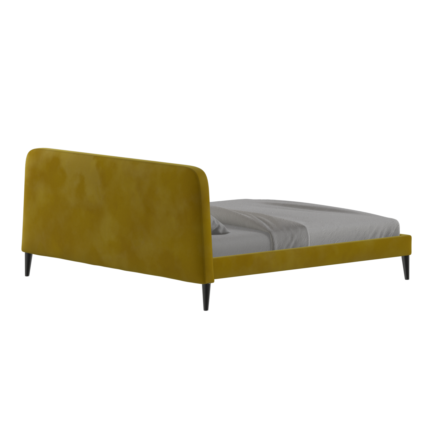 Selma Double Bed with Deep Vertical Tufting