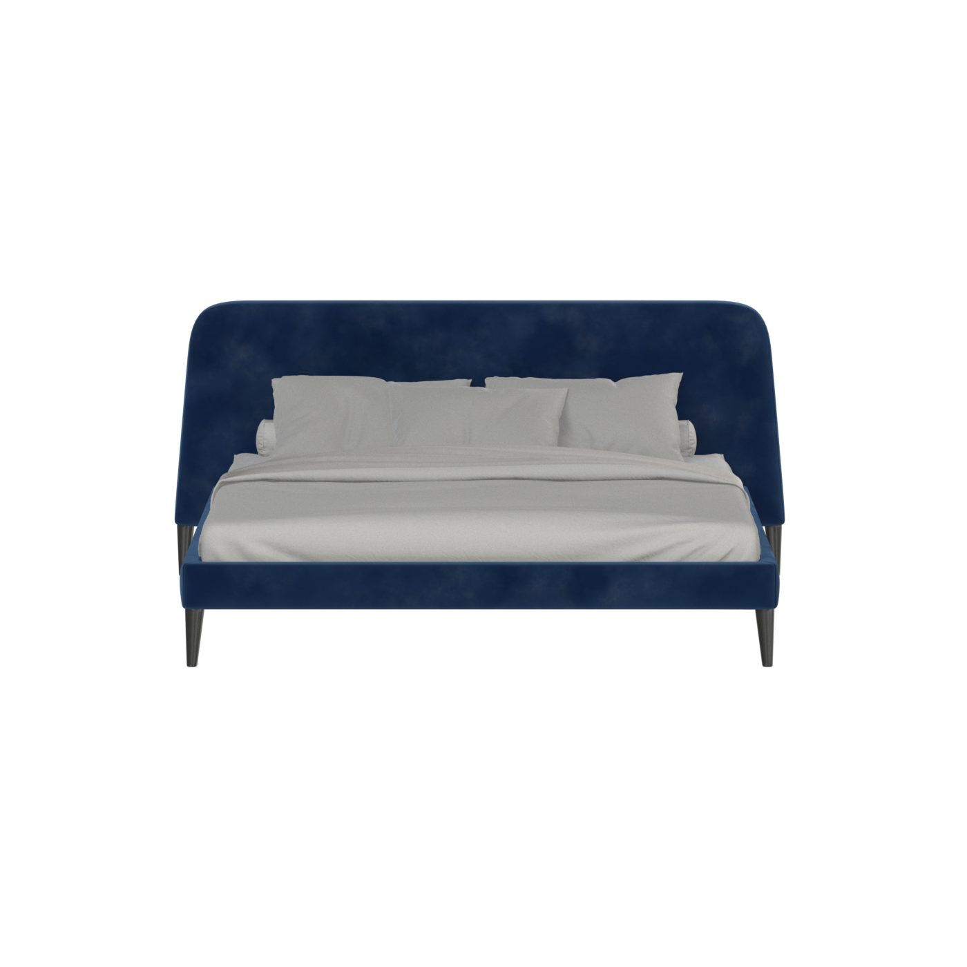 Selma Double Bed with Deep Vertical Tufting