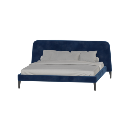 Selma Double Bed with Deep Vertical Tufting