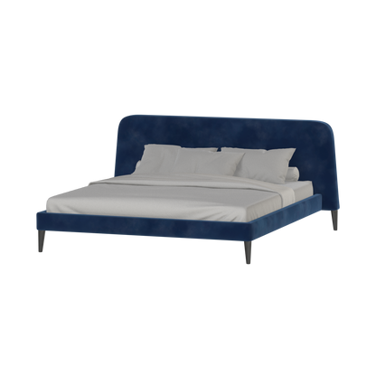 Selma Double Bed with Deep Vertical Tufting