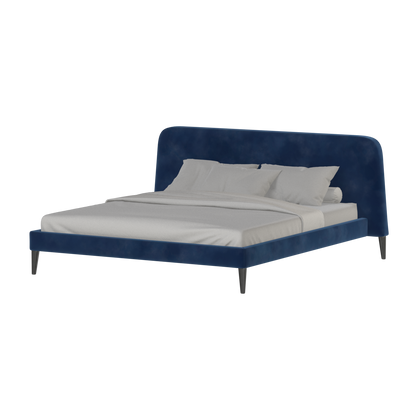 Selma Double Bed with Deep Vertical Tufting