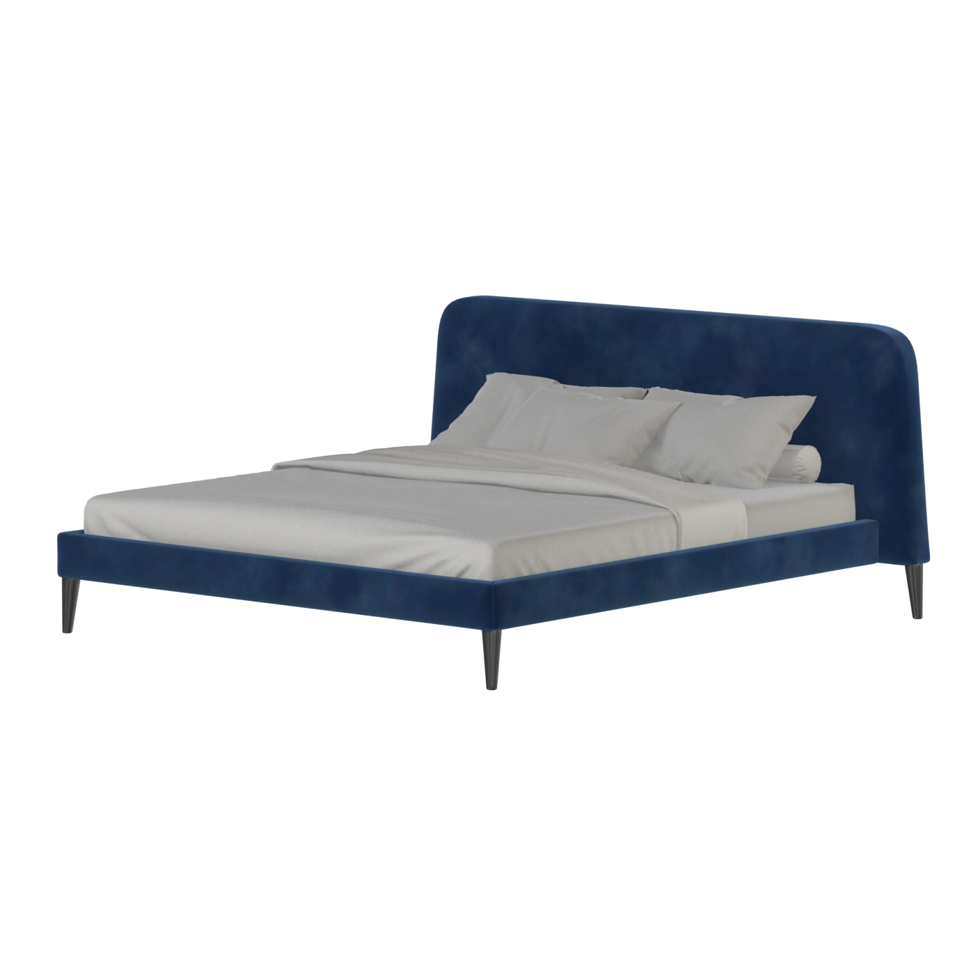 Selma Double Bed with Deep Vertical Tufting