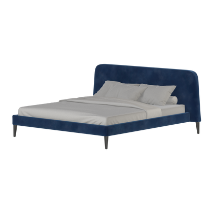 Selma Double Bed with Deep Vertical Tufting