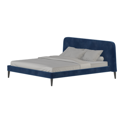Selma Double Bed with Deep Vertical Tufting