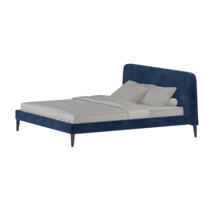 Selma Double Bed with Deep Vertical Tufting