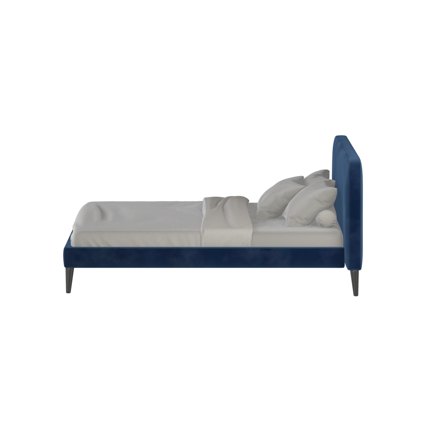 Selma Double Bed with Deep Vertical Tufting