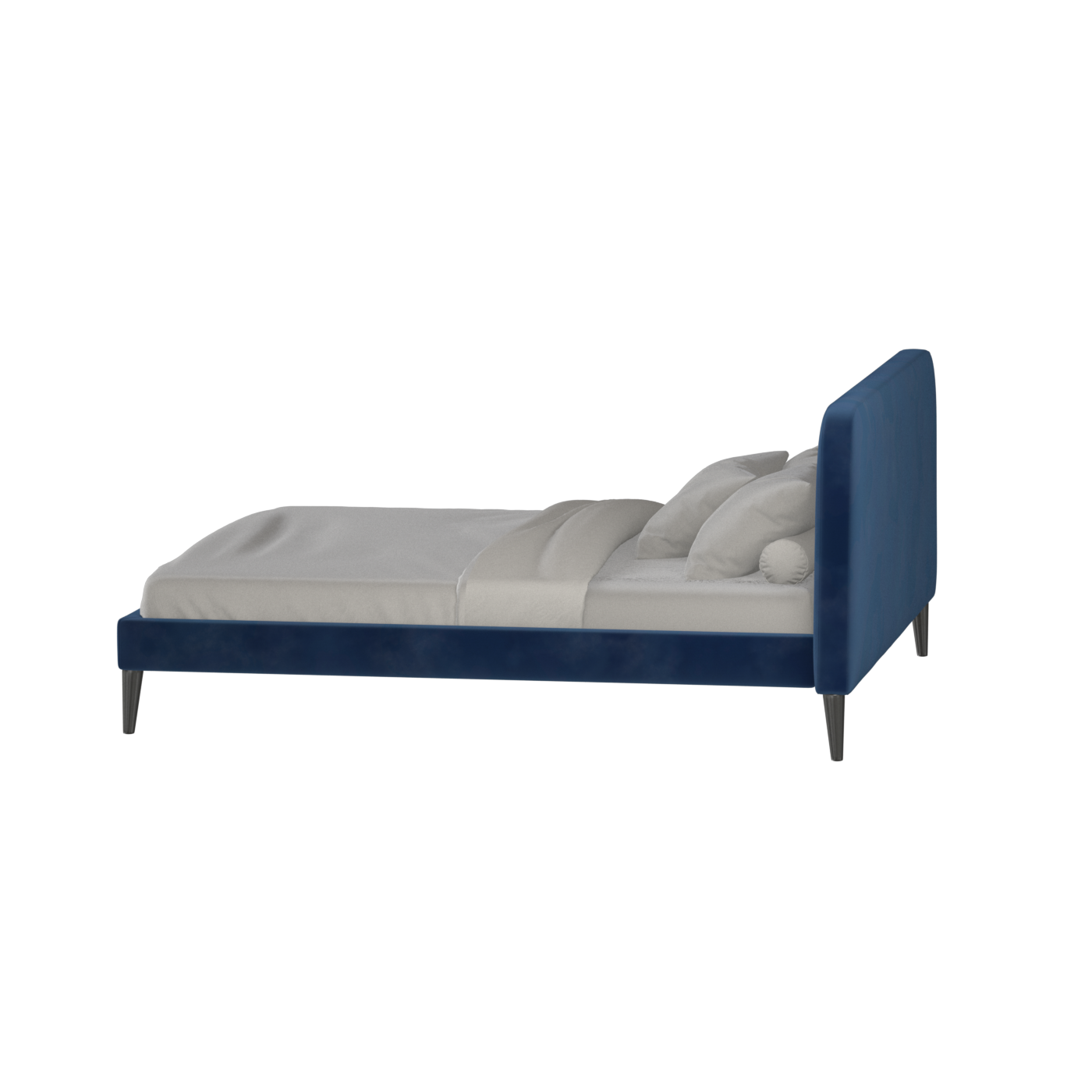 Selma Double Bed with Deep Vertical Tufting