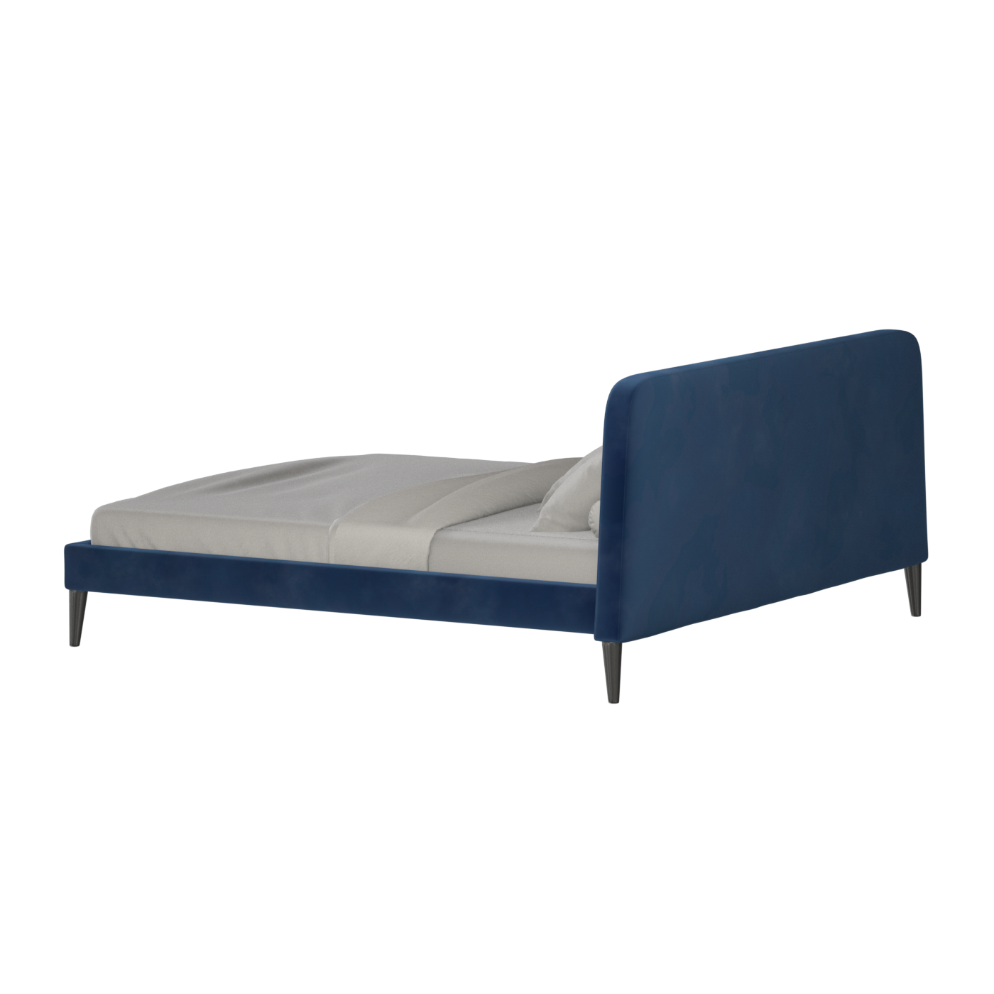 Selma Double Bed with Deep Vertical Tufting