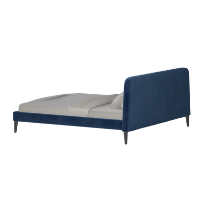 Selma Double Bed with Deep Vertical Tufting