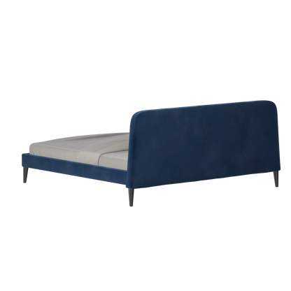 Selma Double Bed with Deep Vertical Tufting