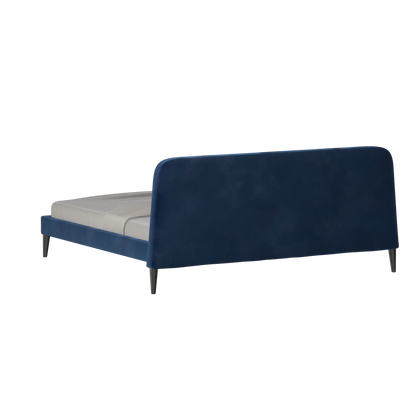 Selma Double Bed with Deep Vertical Tufting