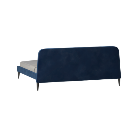 Selma Double Bed with Deep Vertical Tufting