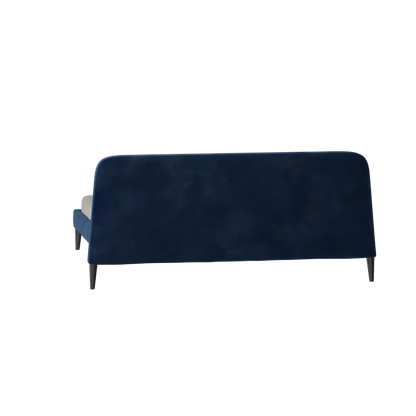 Selma Double Bed with Deep Vertical Tufting