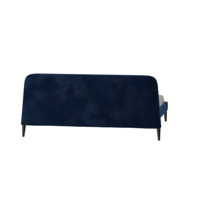 Selma Double Bed with Deep Vertical Tufting