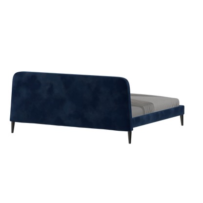 Selma Double Bed with Deep Vertical Tufting