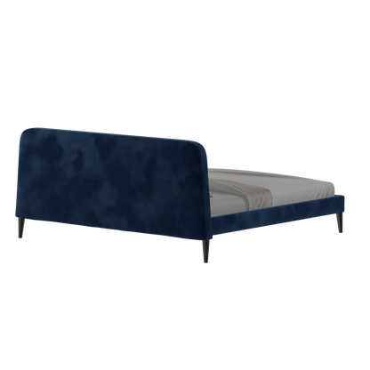 Selma Double Bed with Deep Vertical Tufting