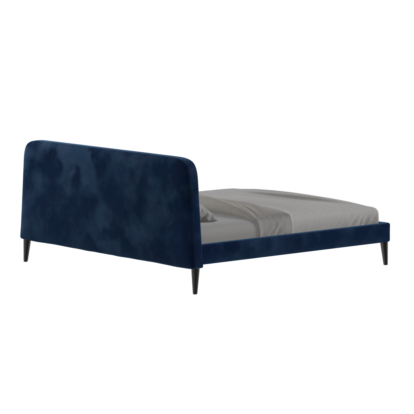 Selma Double Bed with Deep Vertical Tufting