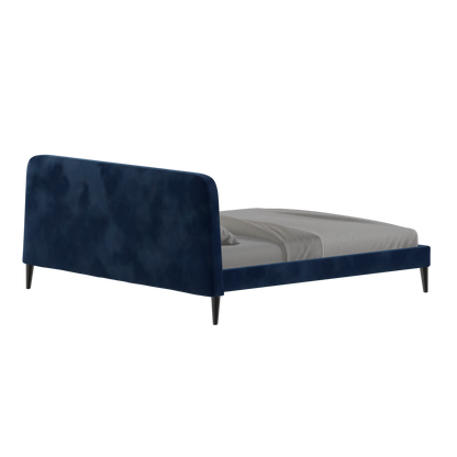Selma Double Bed with Deep Vertical Tufting