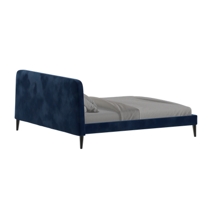 Selma Double Bed with Deep Vertical Tufting