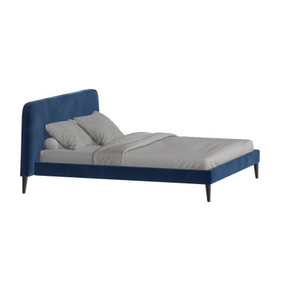 Selma Double Bed with Deep Vertical Tufting
