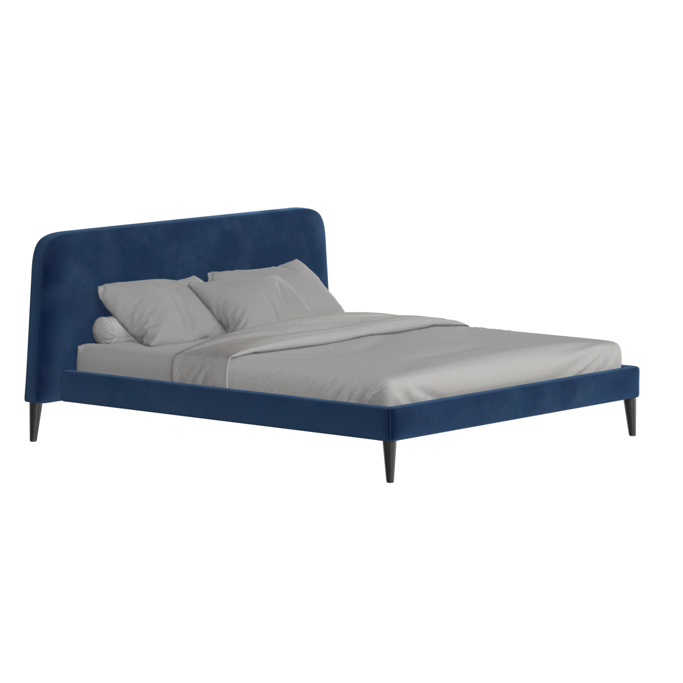 Selma Double Bed with Deep Vertical Tufting