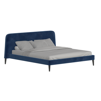 Selma Double Bed with Deep Vertical Tufting